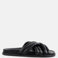 Tora Quilted Strap Slider Flats