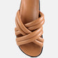 Tora Quilted Strap Slider Flats