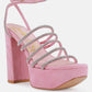 Tricks High Block Heel Sandals