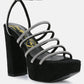 Tricks High Block Heel Sandals