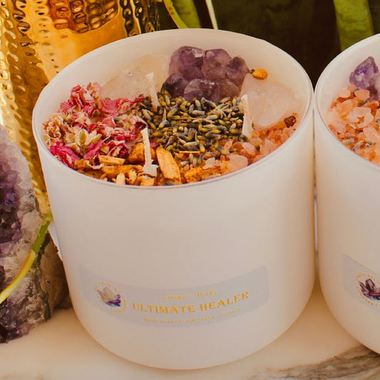 Ultimate Healer Crystal Candle