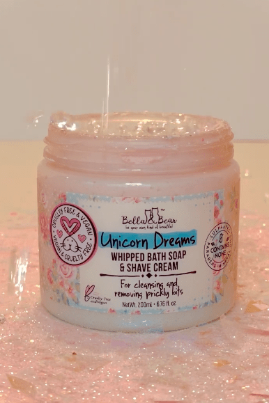 Unicorn Dreams: Whipped Bath Soap & Shave Cream