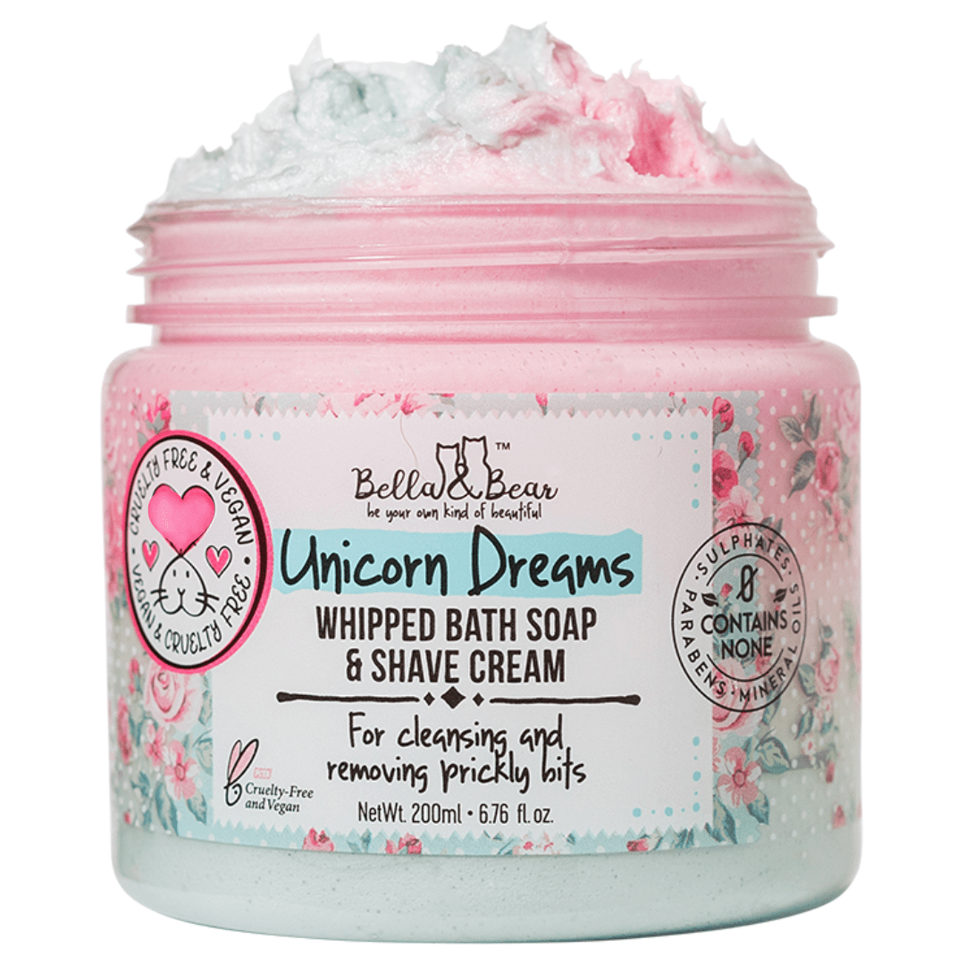 Unicorn Dreams: Whipped Bath Soap & Shave Cream