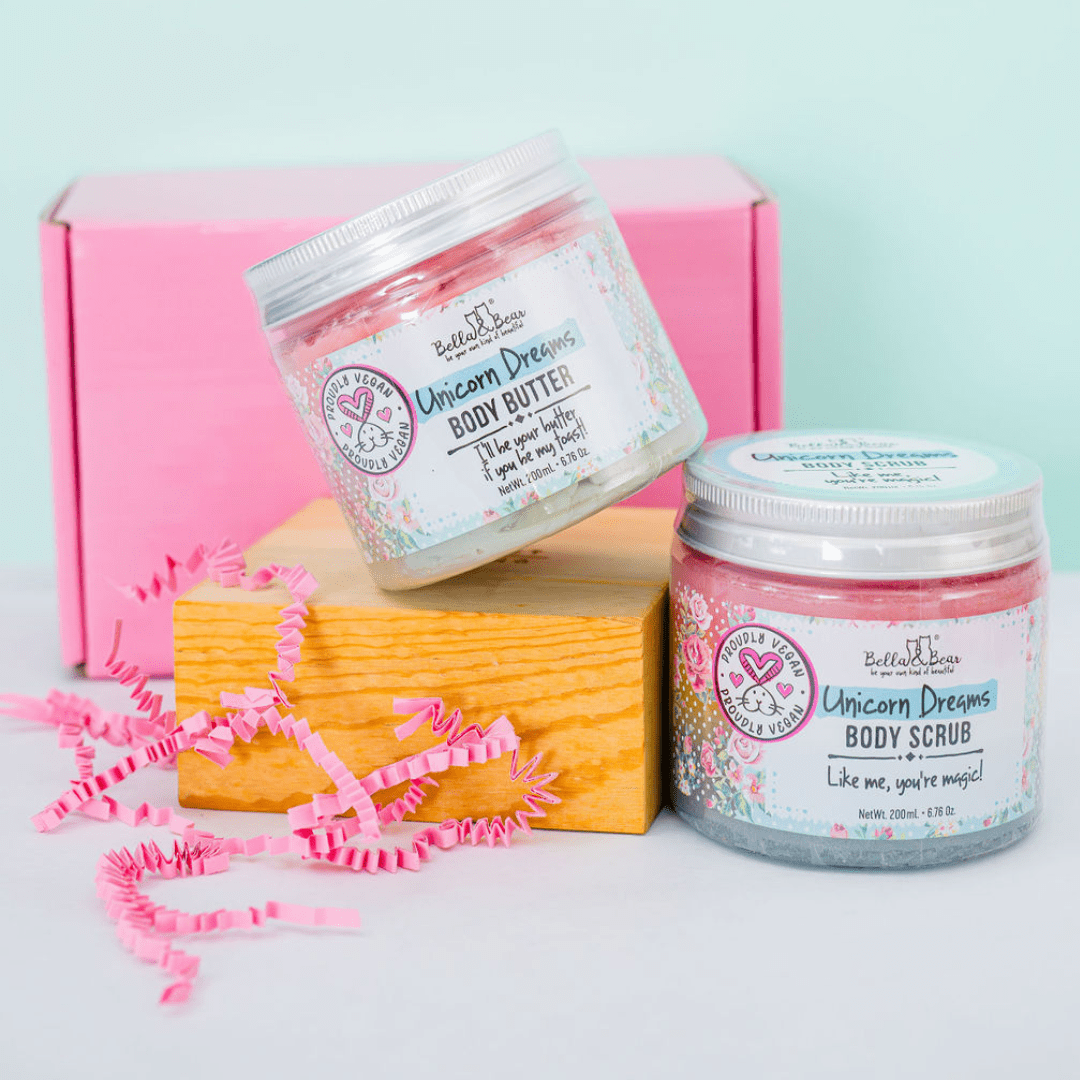 Unicorn Dreams: Body Scrub & Body Butter Duo
