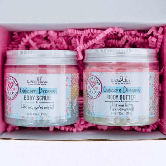 Unicorn Dreams: Body Scrub & Body Butter Duo