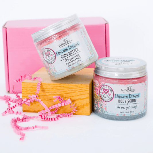 Unicorn Dreams: Body Scrub & Body Butter Duo