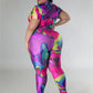 Printed Two Piece Leggings Set