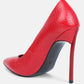 Urchin Croc High Stiletto Heel Pumps
