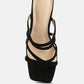 Valentina Strappy Casual Block Heel Sandals