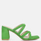 Valentina Strappy Casual Block Heel Sandals