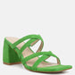 Valentina Strappy Casual Block Heel Sandals