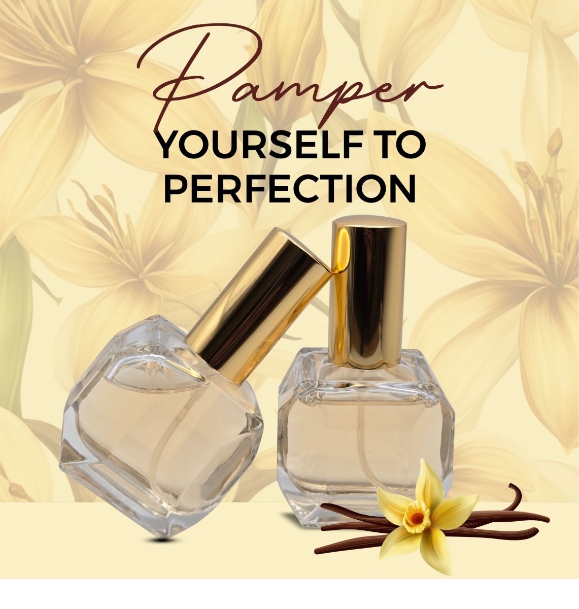 Vanilla Sugar 2 pc set - Body Oil + Eu De Parfum