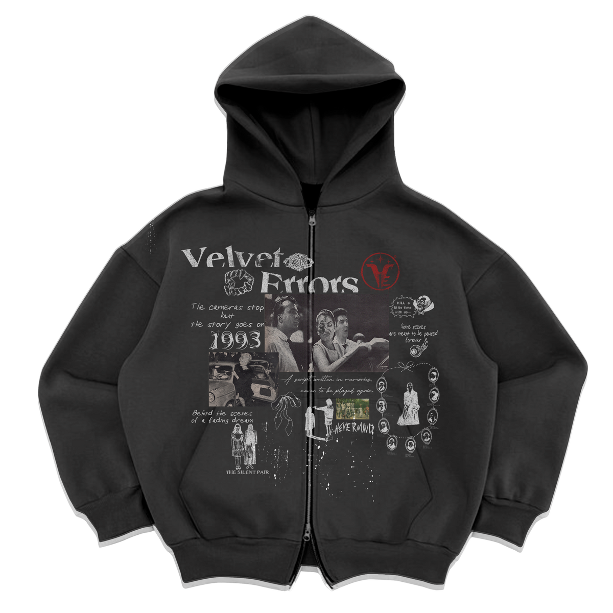 Fade Out Zip Up