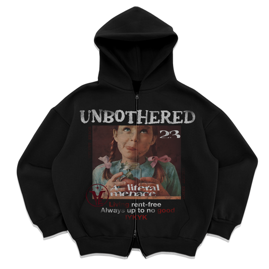 Unbothered Zip Up