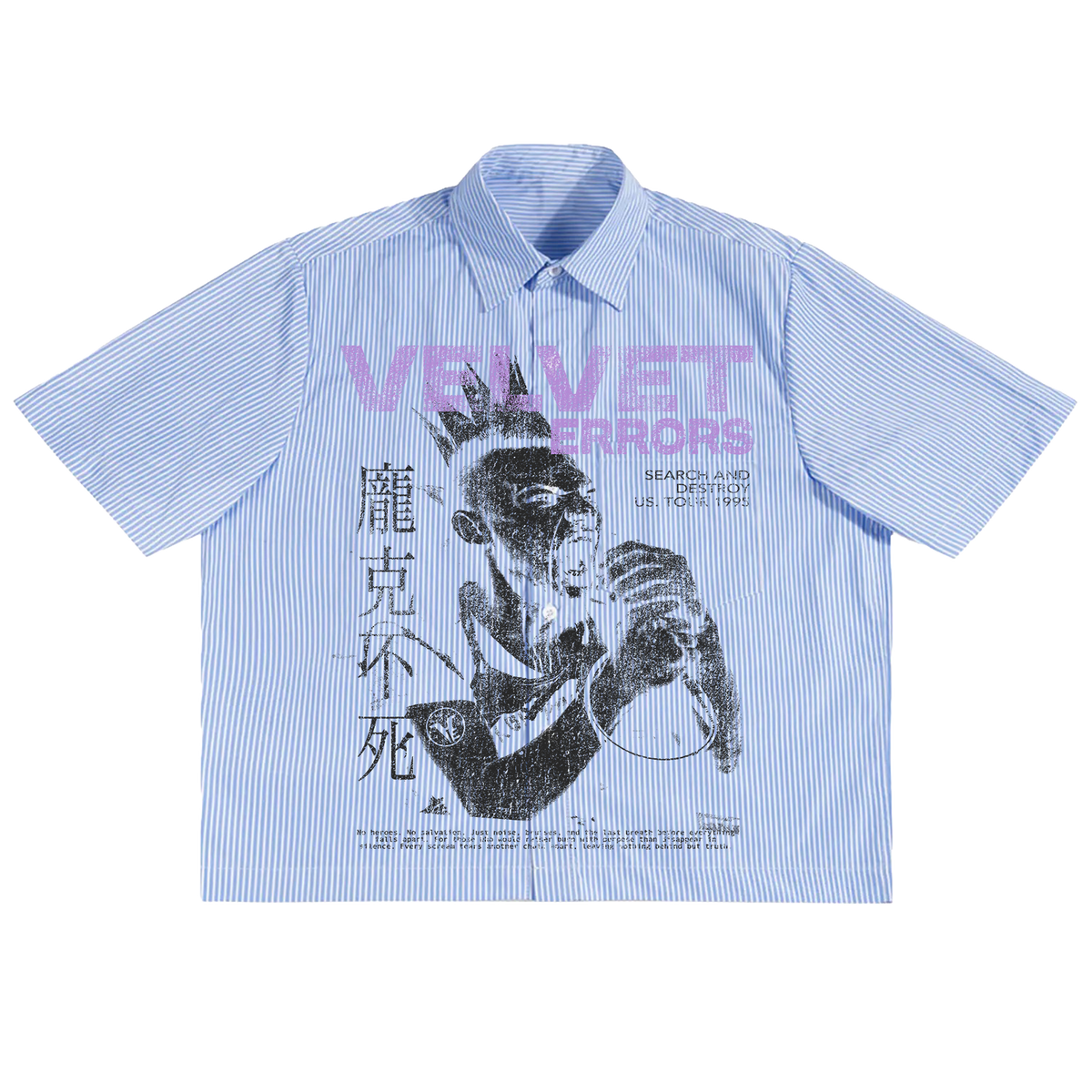 Search & Destroy Button Up