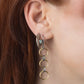 trinity drop earrings