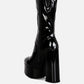 Vinkele Block Heeled Ankle Boot