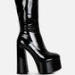 Vinkele Block Heeled Ankle Boot