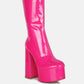Vinkele Block Heeled Ankle Boot
