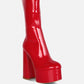 Vinkele Block Heeled Ankle Boot
