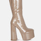 Vinkele Block Heeled Ankle Boot