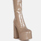 Vinkele Block Heeled Ankle Boot