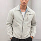 Vintage Washed Denim Jacket - Men's Streetwear Casual Jean Jacket