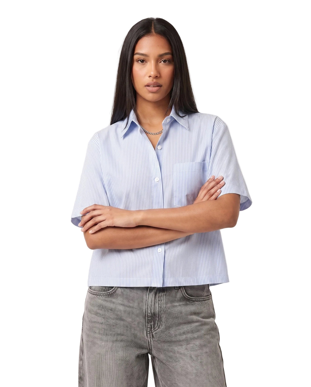 Blank Button Up