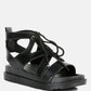 Voopret Tie-Up Flat Sandals