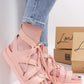 Voopret Tie-Up Flat Sandals