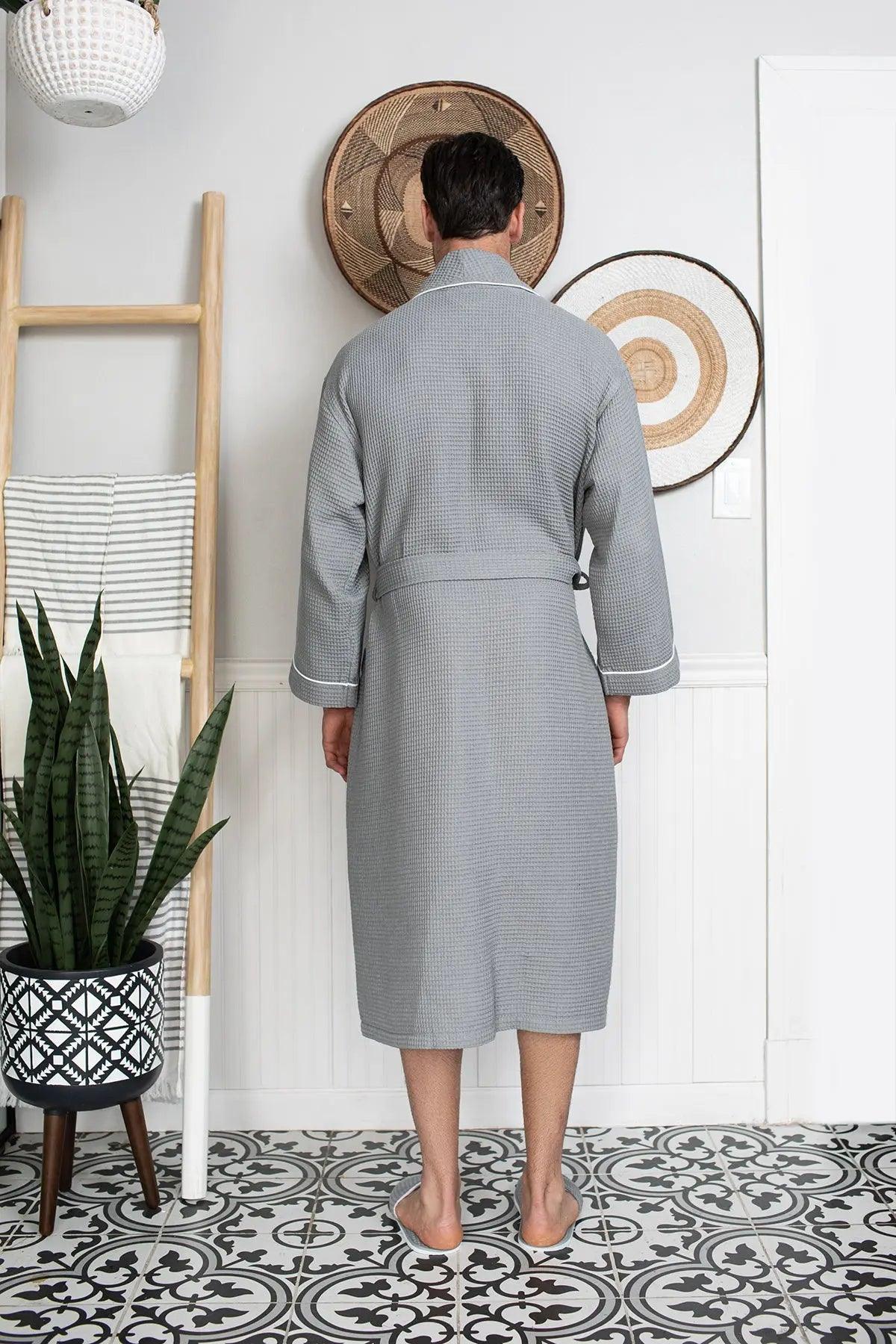 Premium Waffle Piping Robe