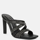 Wapit Rhinestone Embellished Straps Sandals