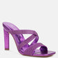Wapit Rhinestone Embellished Straps Sandals