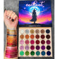 Enchant Pressed Glitter Eyeshadow Palette