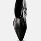 Whippers Patent Pu High Platform Ankle Boots