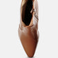 Whippers Patent Pu High Platform Ankle Boots
