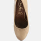 Whitley Croc Texture High Block Heel Pumps