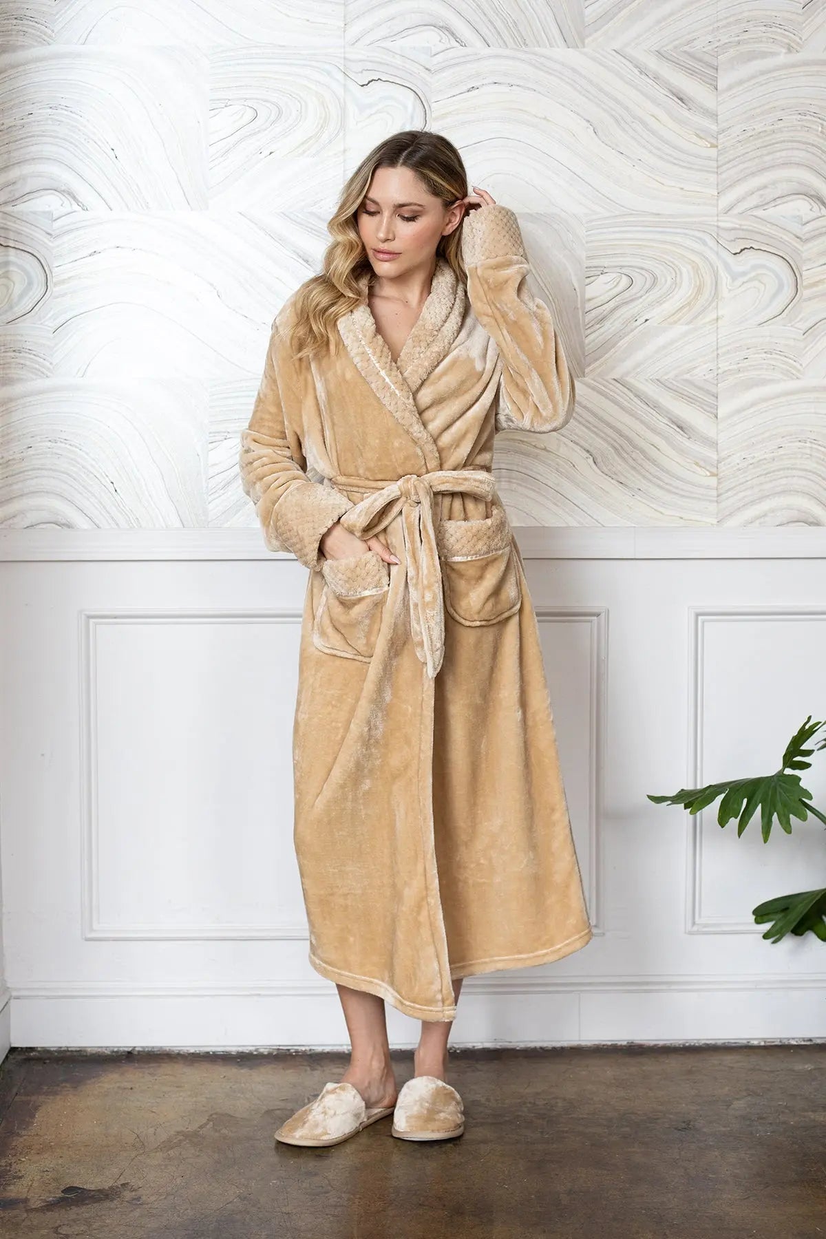 Ultra Soft Plush Bathrobe