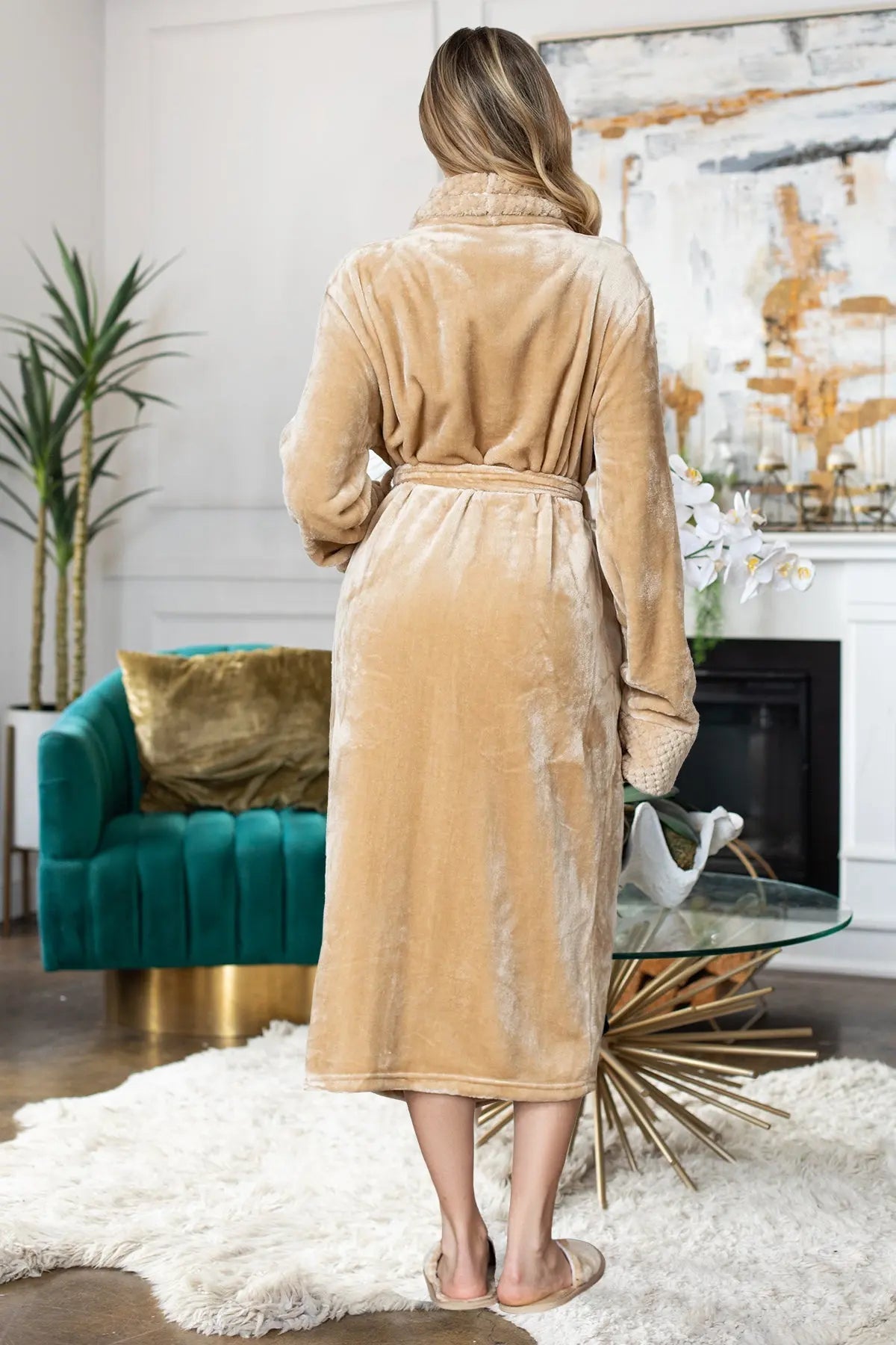 Ultra Soft Plush Bathrobe