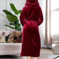 Plush Hooded Robe - Spa-Worthy Comfort at Home