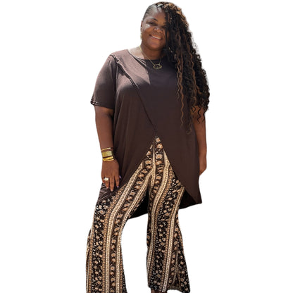 Hi-Low Tulip Hem Top