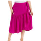 Airflow Midi Skirt With A Bow