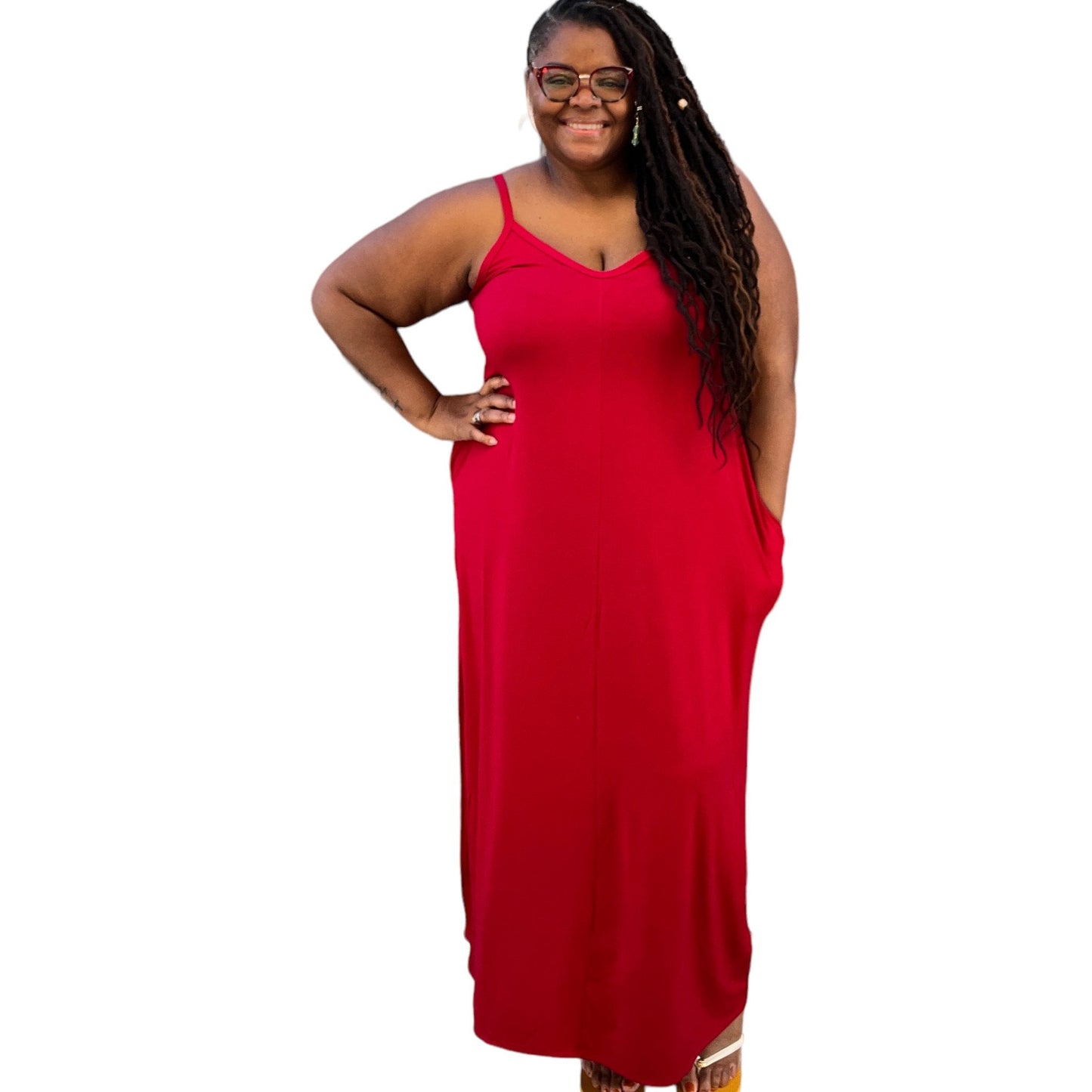 Cami Maxi Dress with Pockets