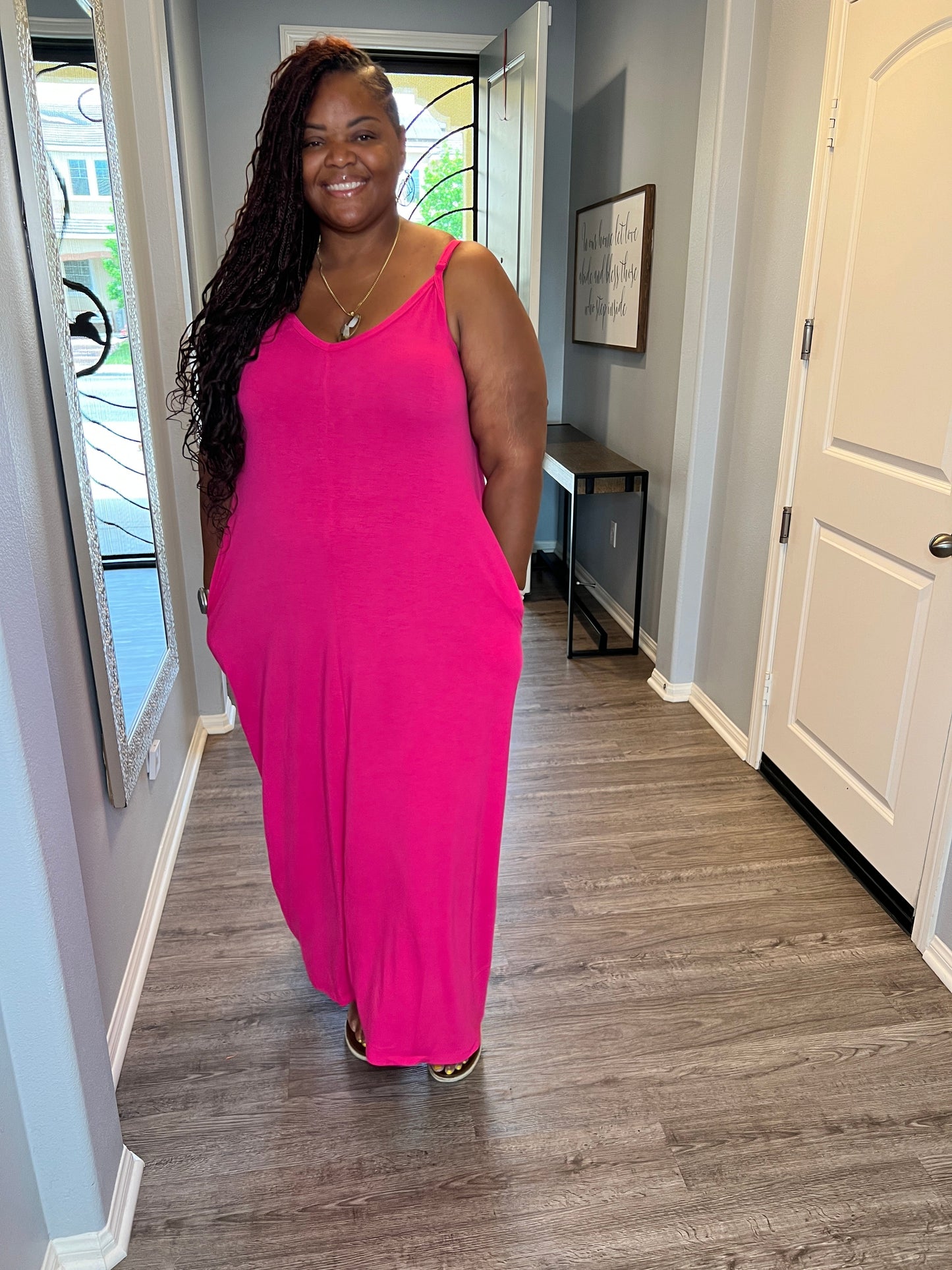 Cami Maxi Dress with Pockets