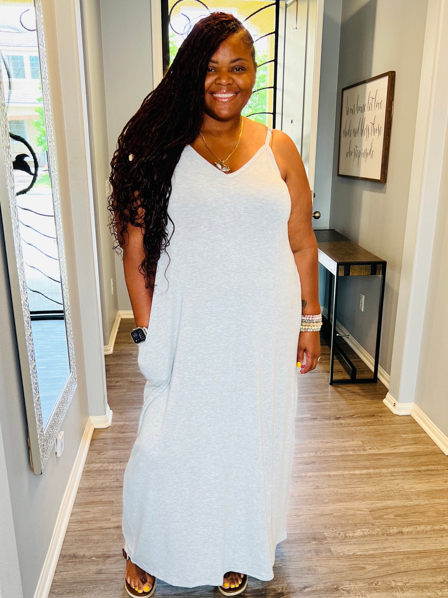 Cami Maxi Dress with Pockets