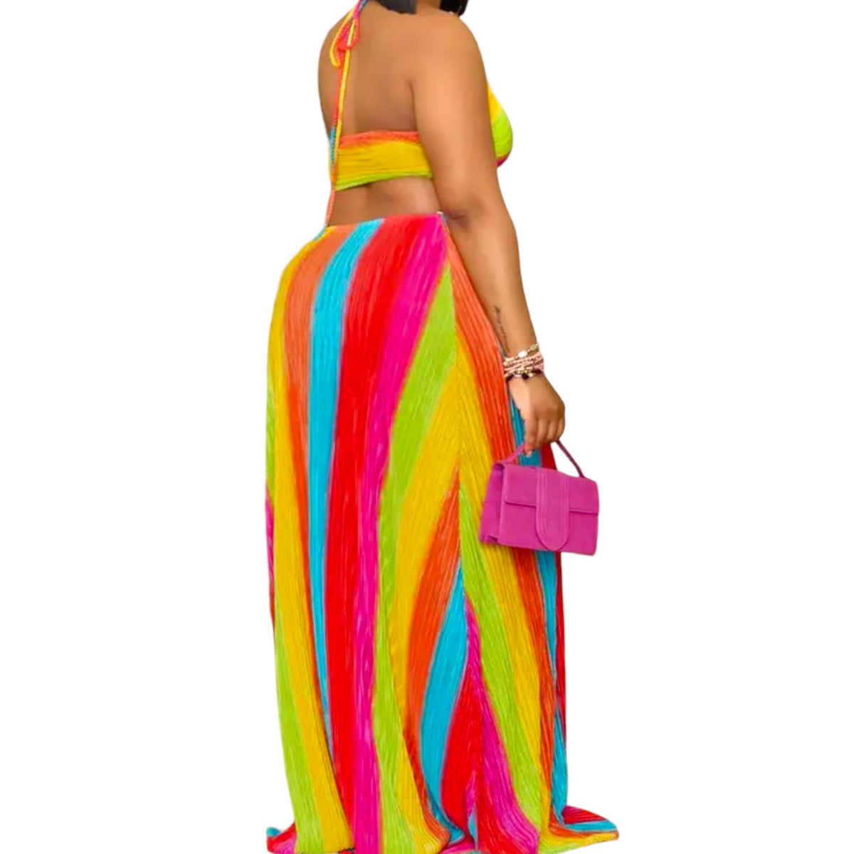 Elegant Halter Maxi Dress