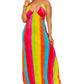 Elegant Halter Maxi Dress