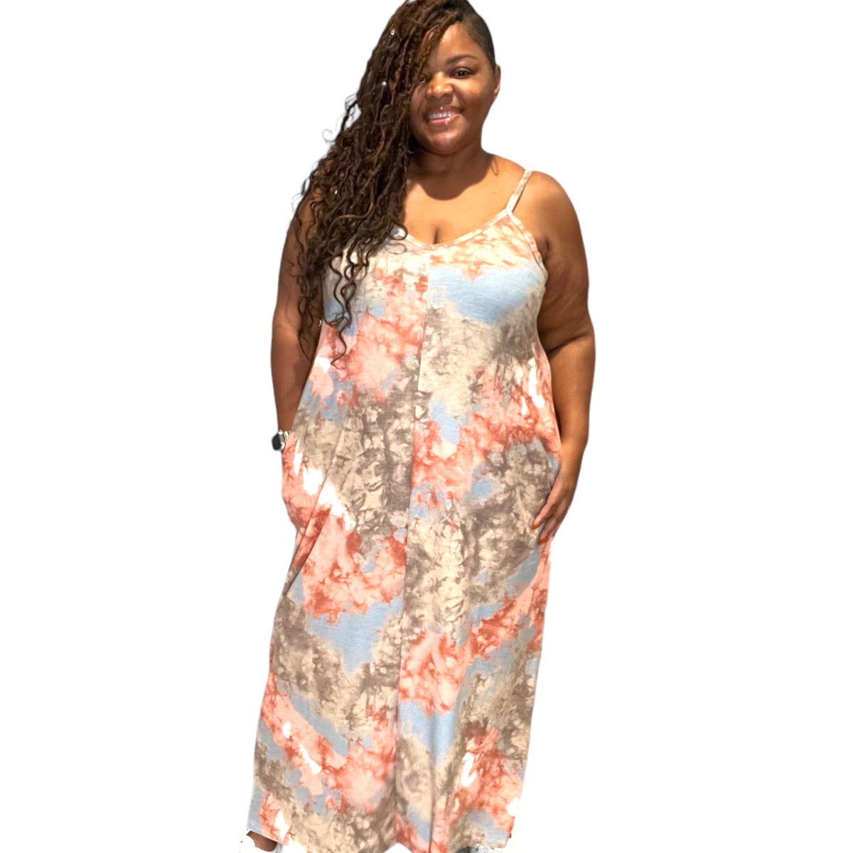 Tie Dye Maxi Dress