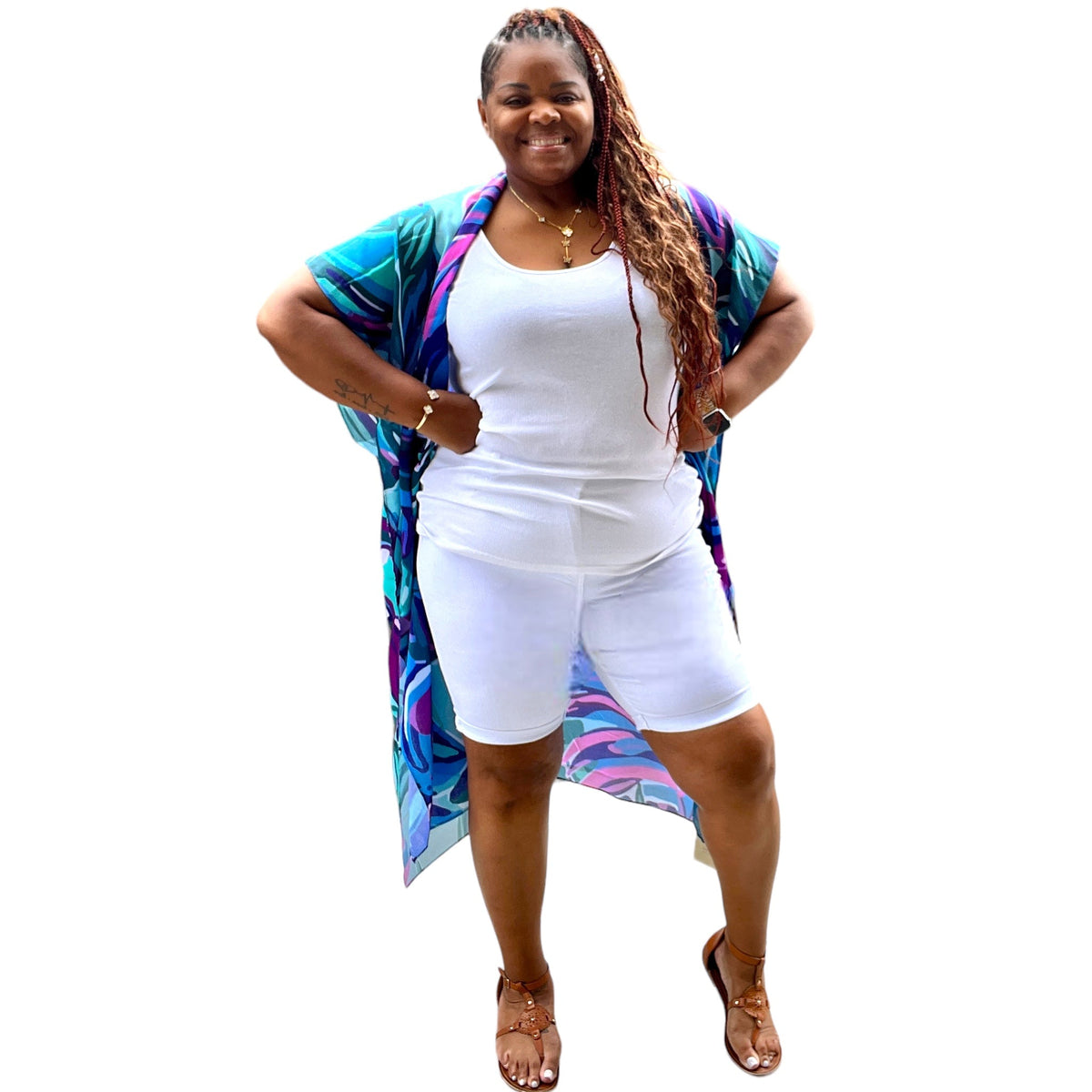 White Bermuda Shorts