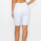 White Bermuda Shorts
